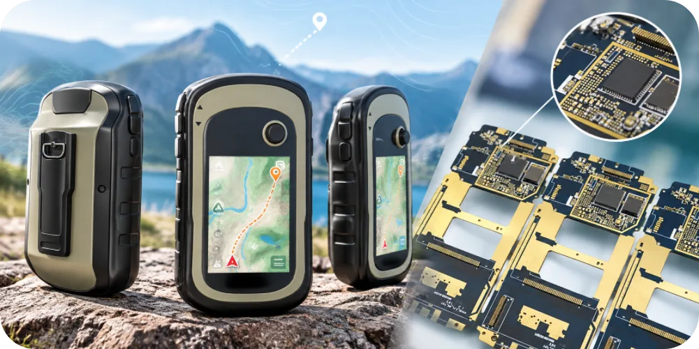 Handheld GPS Navigator PCB Manufacturing & PCBA for Portable Navigation Devices