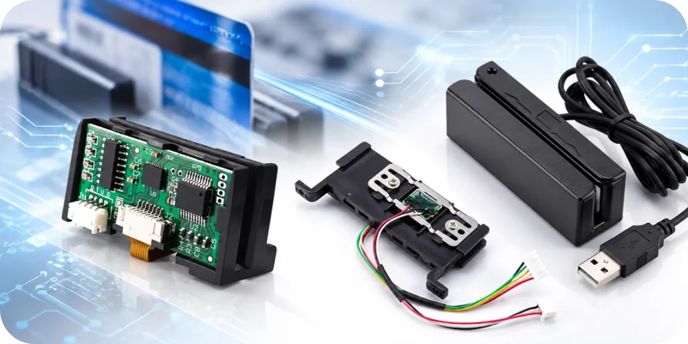 Magnetic Stripe Reader PCB Manufacturing & Assembly for Swipe, Insert and Motorized Card Readers