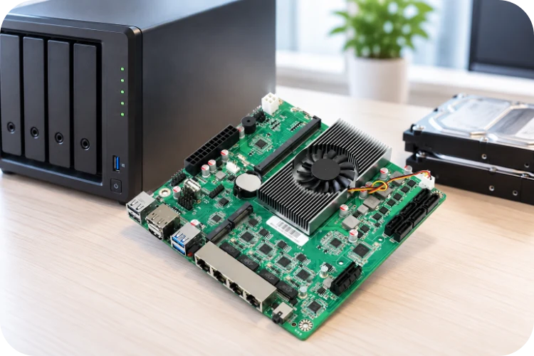 NAS Enclosure PCB Fabrication and Backplane Assembly