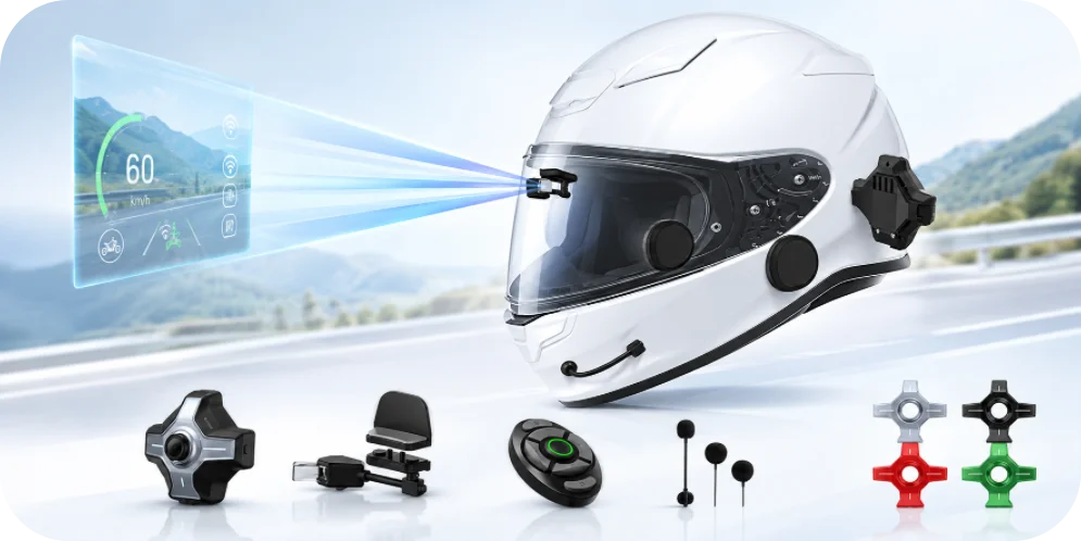 Smart Motorcycle Helmet PCB