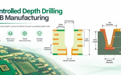 Controlled-Depth Drilling PCB Manufacturing