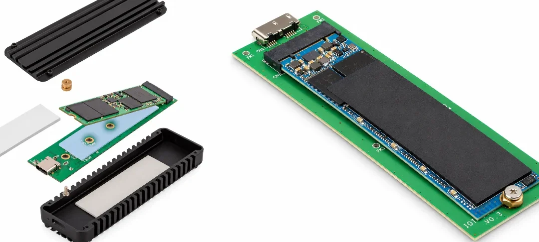 External SSD Enclosure PCB Manufacturing & Assembly