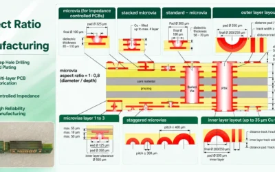 High Aspect Ratio PCB Manufacturing for Plated Through Holes