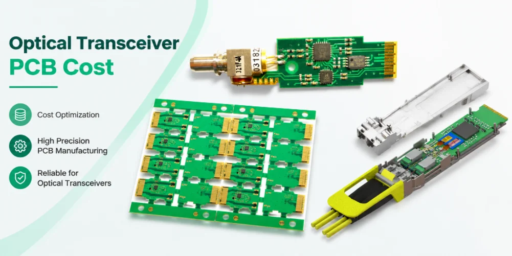 Optical Transceiver PCB Cost: Compare Equivalent Quotes