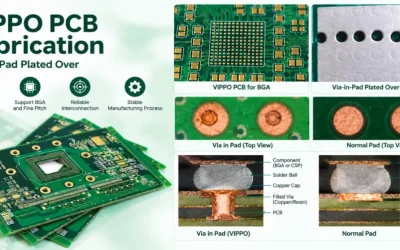 VIPPO PCB制造，适用于BGA和散热焊盘设计